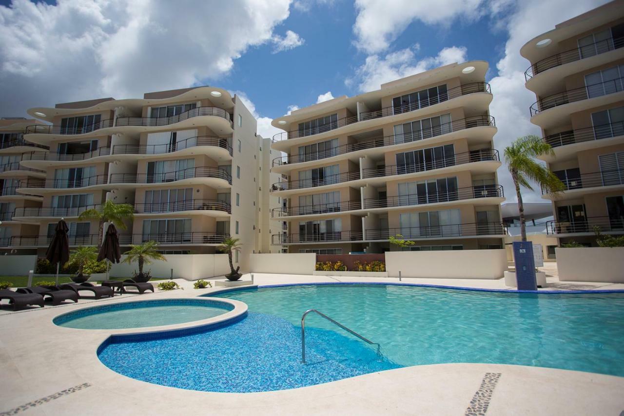 3Br Apt With Pool Cancún Exteriér fotografie
