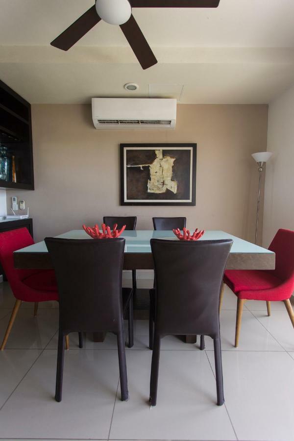 3Br Apt With Pool Cancún Exteriér fotografie