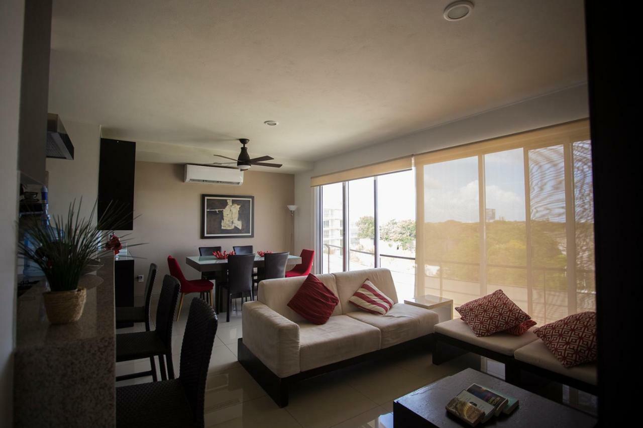 3Br Apt With Pool Cancún Exteriér fotografie